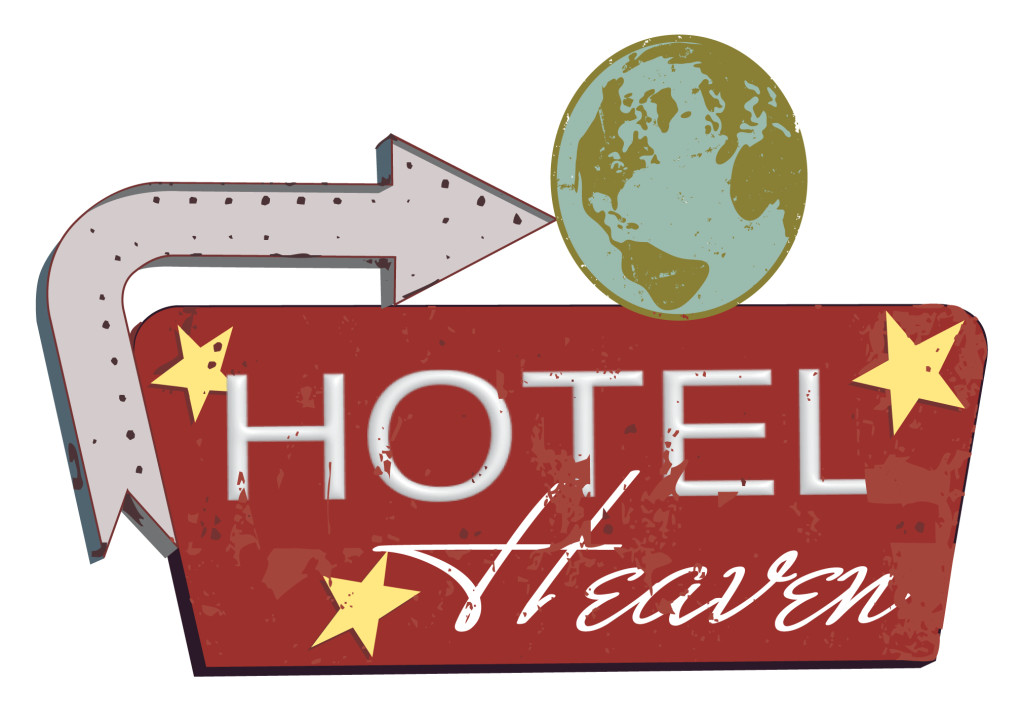 hotel heaven sign board_2